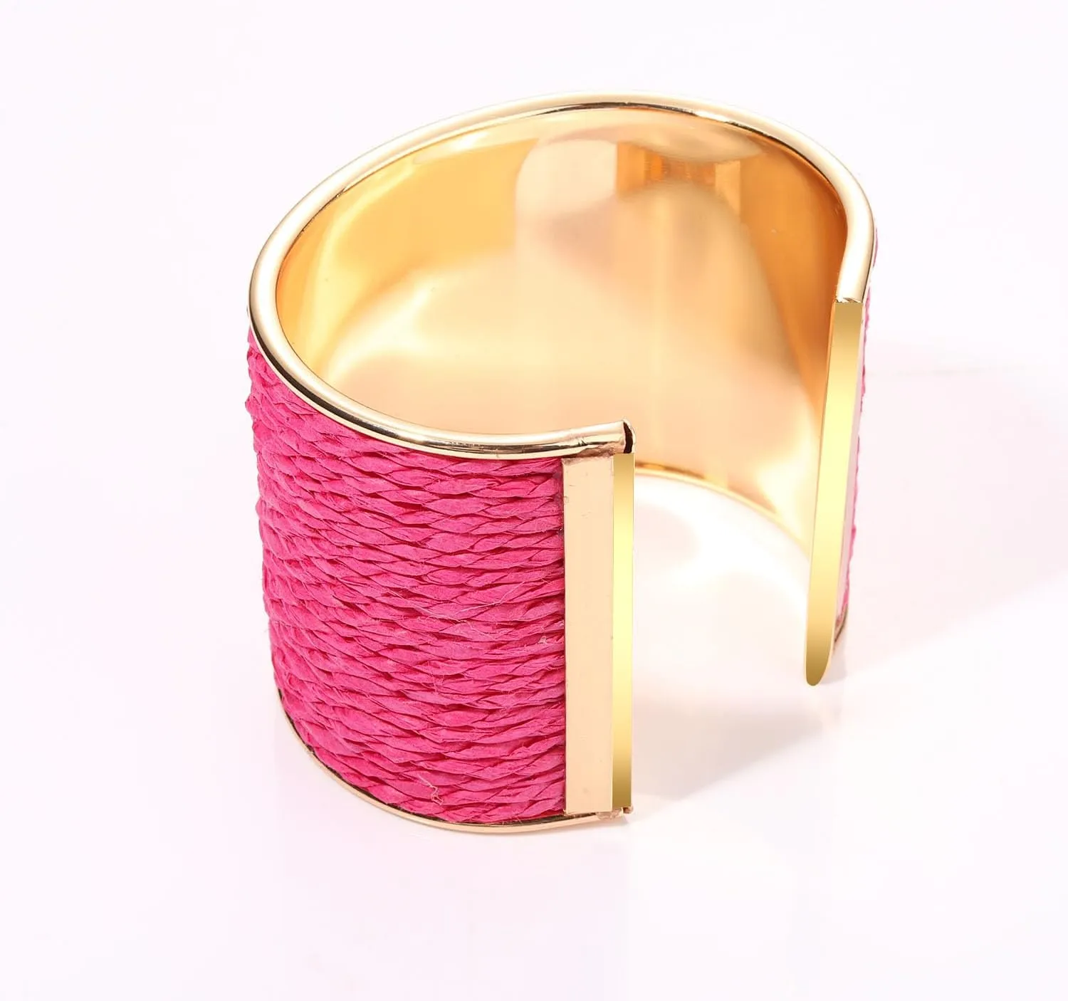 Wide Cuff Bracelets for Women Leopard Bangle Bracelets Snakeskin Leather Wrap Cuff Bracelets for Women