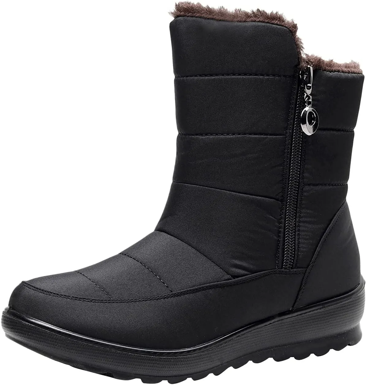 Winter Boots for Women Waterproof Snow Insulated Womens Snow Boots Cute Womens Snow Pants Waterproof Insulated Womens Waterproof Boots Slip on Botas Para Mujer De Invierno Para La Nieve