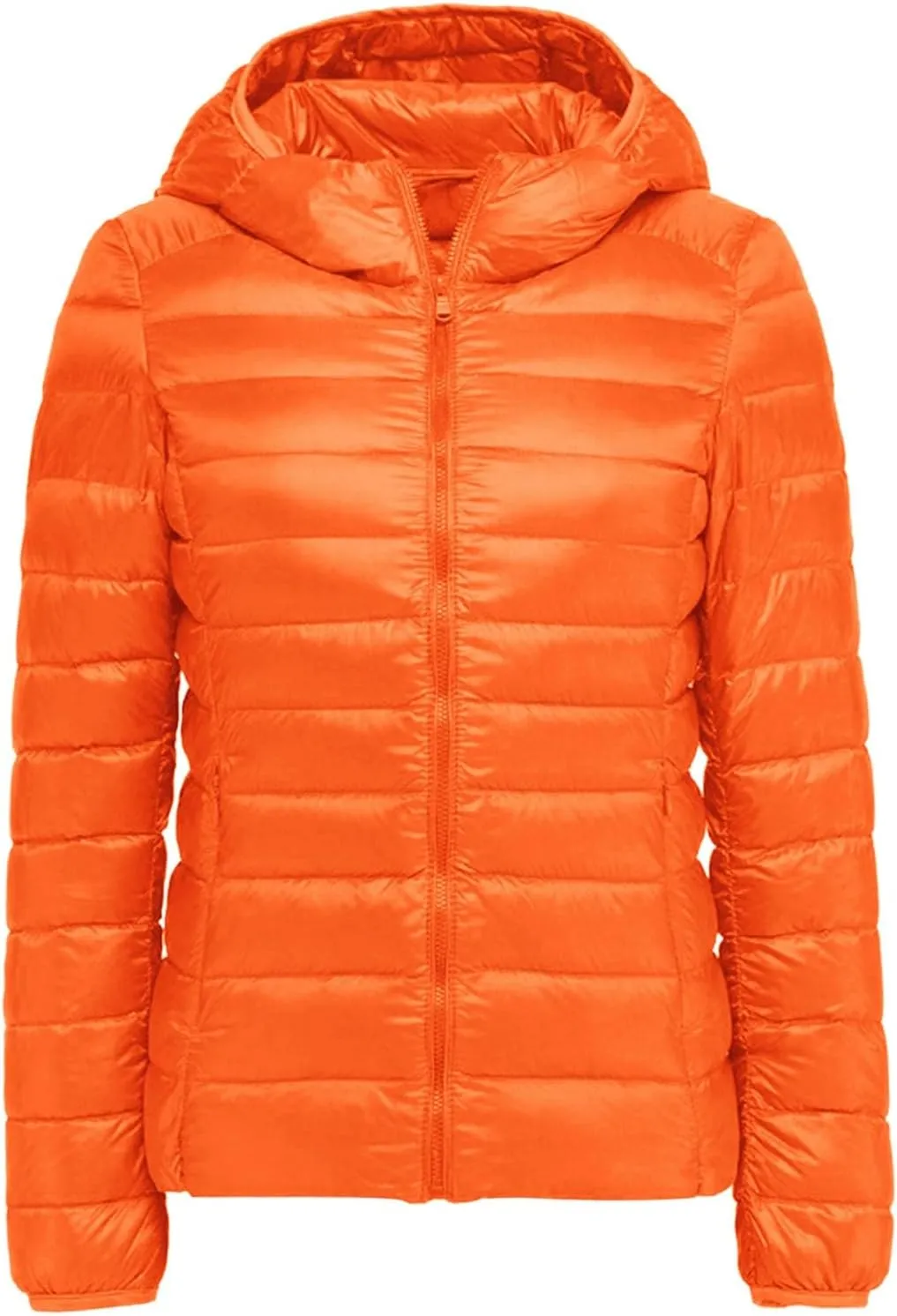 Winter Jacket Women Women Warm Lightweight Hooded Windproof Winter Coat With Recycled Insulation Blue Jacket