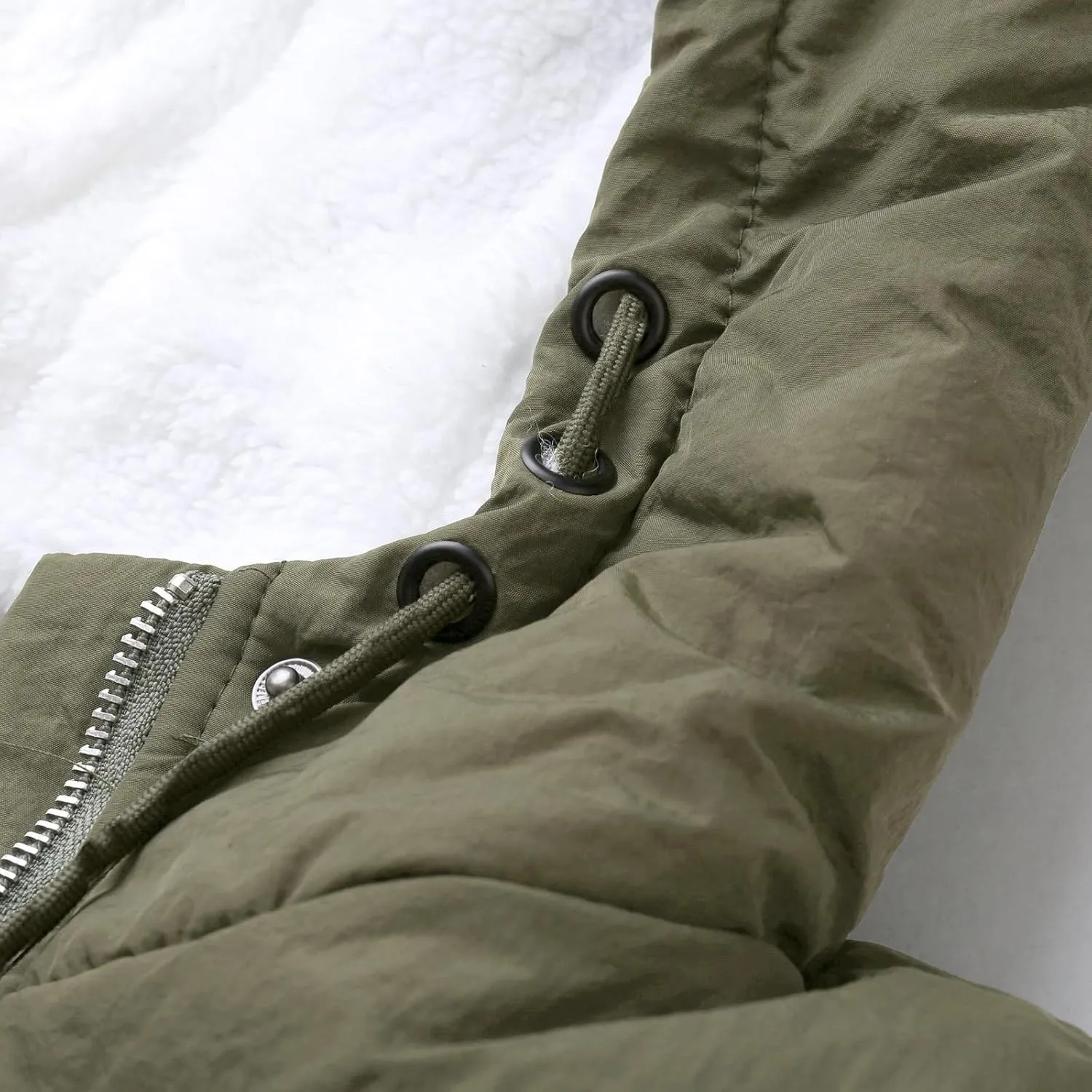 Winter Overcoat Women's Thick Outwear Fur' Lined Hooded Coat Warm Trench Women's Coat Womens Jacket Lightweight