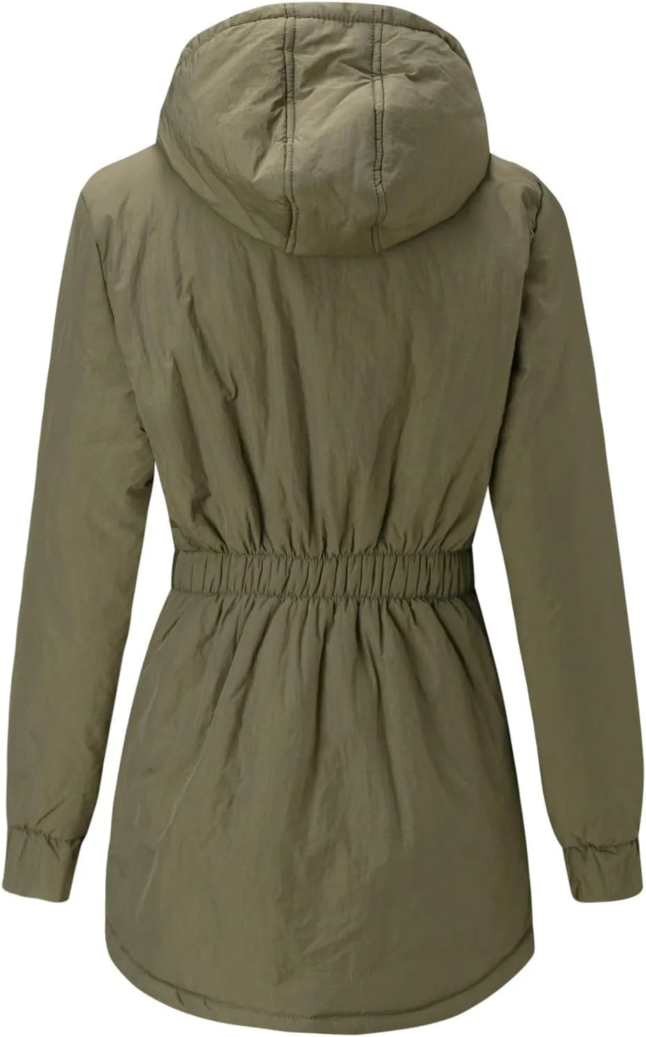 Winter Overcoat Women's Thick Outwear Fur' Lined Hooded Coat Warm Trench Women's Coat Womens Jacket Lightweight