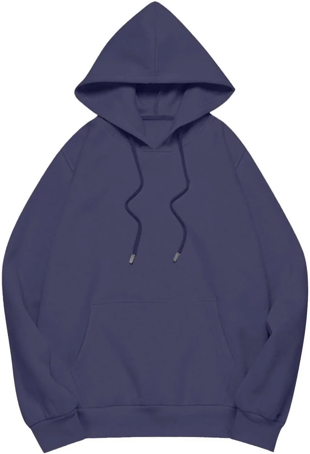 Winter Oversized Hoodie for Women Fashion Long Sleeve Drawstring Sweatshirt Solid Color Plus Size Casual Pullover Top