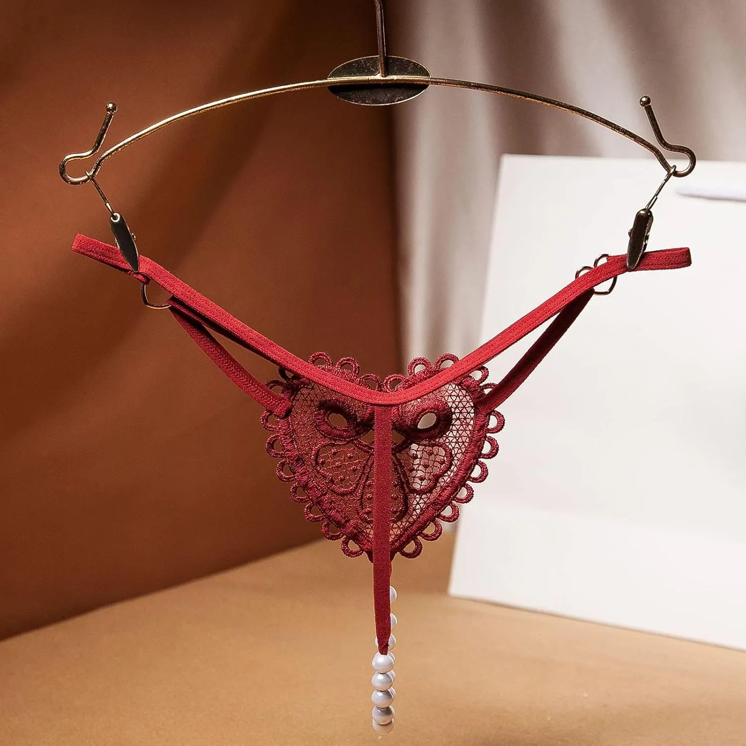 Women High Rise Cotton Lace Thongs Seamless Panties Breathable Soft Bikini Brief Underwears