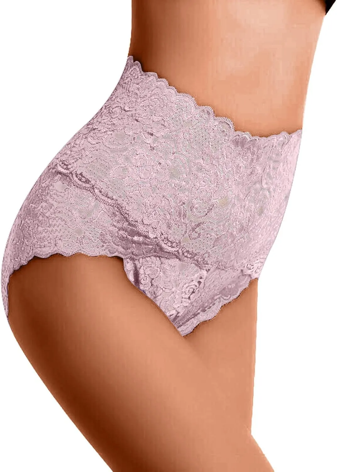Women Lace Briefs Underwear Breathable Invisible Low Rise Seamless G-String Tangas Panties