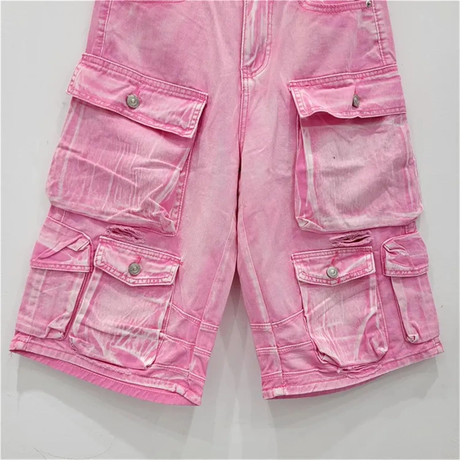 Womens Denim Mini Skirt Shorts Spring Summer High Waist Retro A-Line Office