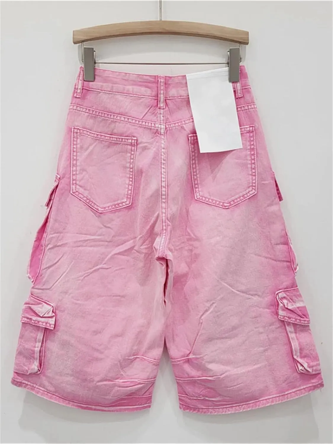Womens Denim Mini Skirt Shorts Spring Summer High Waist Retro A-Line Office