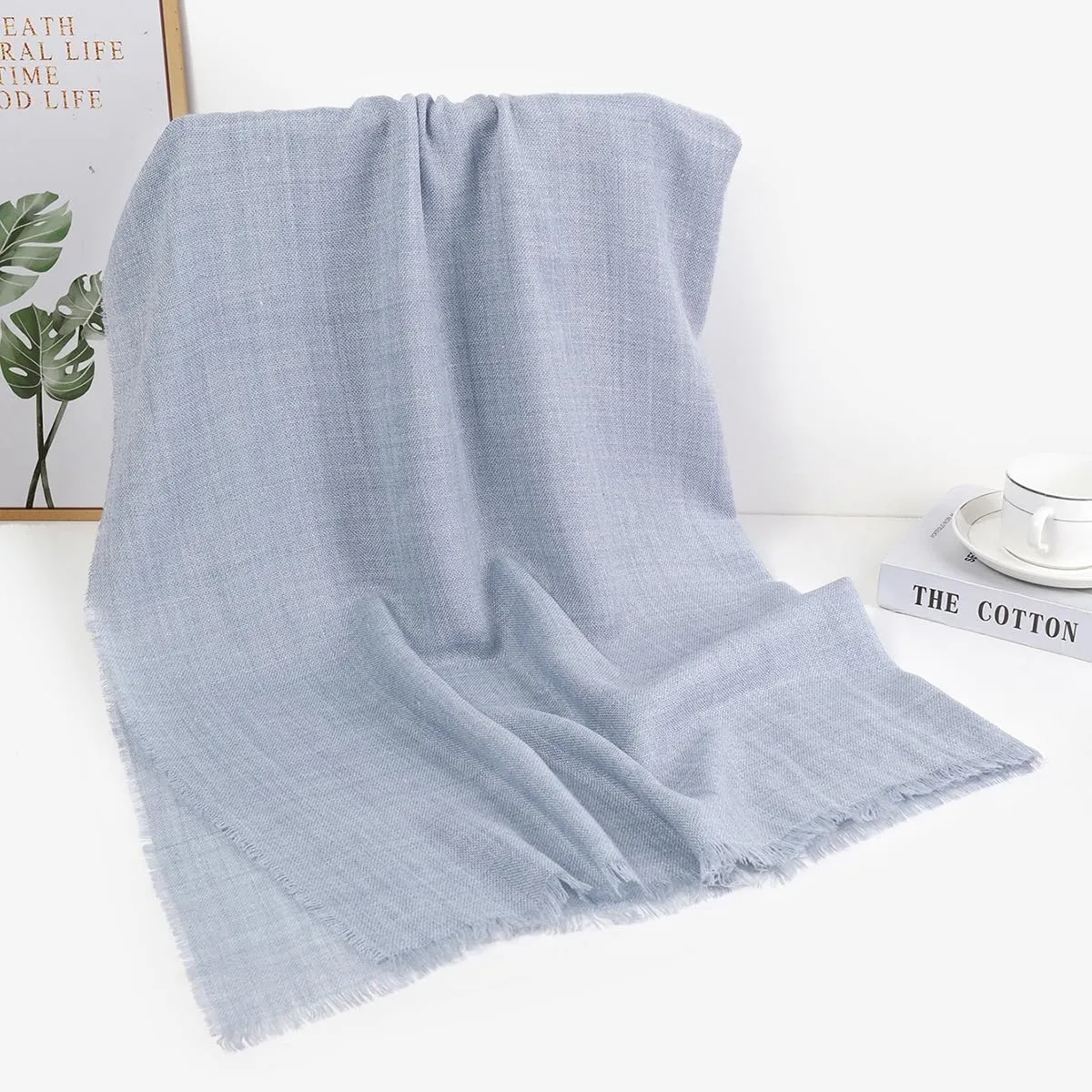 Women's Fashion Traveling Scarf,Lightweight Head Wrap Neck Scarf,Evening Dress Thin Scarf