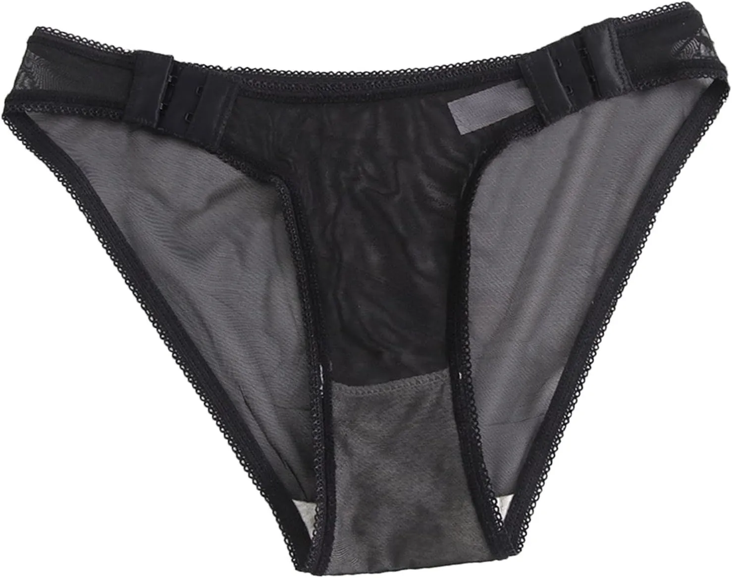 Women's Floral Lace Brief Underwear Breathable High Leg High Waist Stretch Cute Bikini Brief Panties
