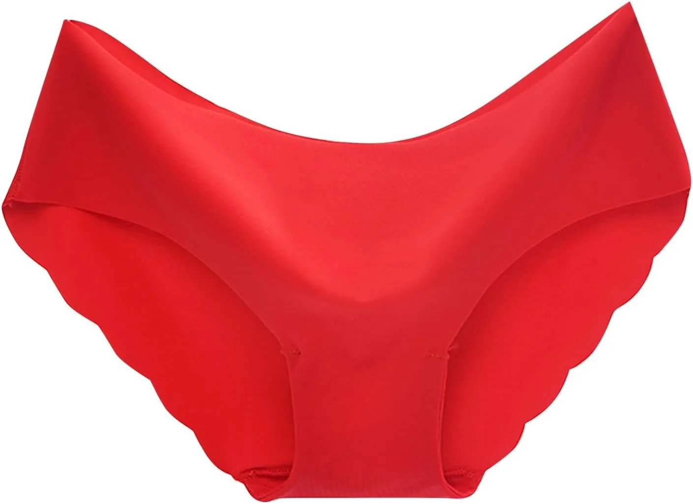 Women's Lace Brief Underwear Breathable Invisible High Waist Soft G String Thongs