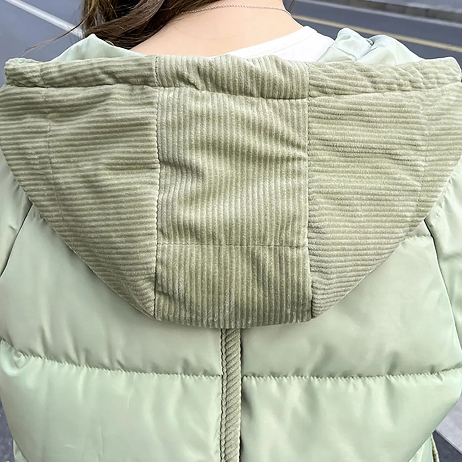 Women's Long Winter Down Coats Plus Size Zip Up Padded Trench Jackets Full Length Quilted Puffer Jackets With Pockets