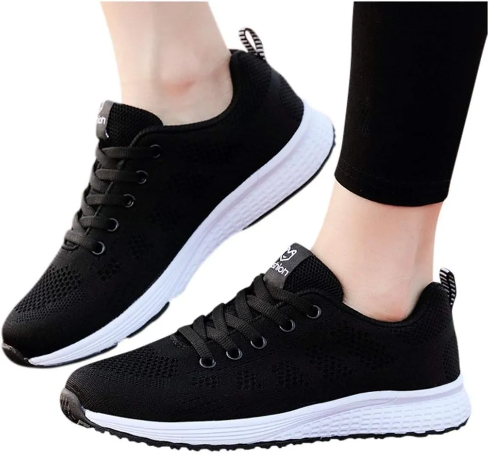Womens Orthopedic Casual Walking Sneakers Slip On Shoes with Arch Support Comfortable Loafers Plantar Fasciitis Relief Foot Heel Pain Diabetic