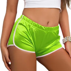 Women's Sexy Booty Shorts Retro Dolphin Shorts Sports Yoga Gym Running Hot Pants