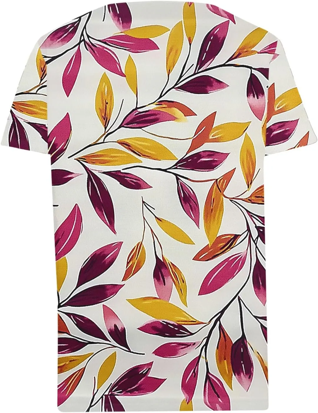 Women's Short Sleeve Casual Trendy Tshirt Boho Floral Graphic Print Tops Blouse Loose Fit Summer Tee Shirts
