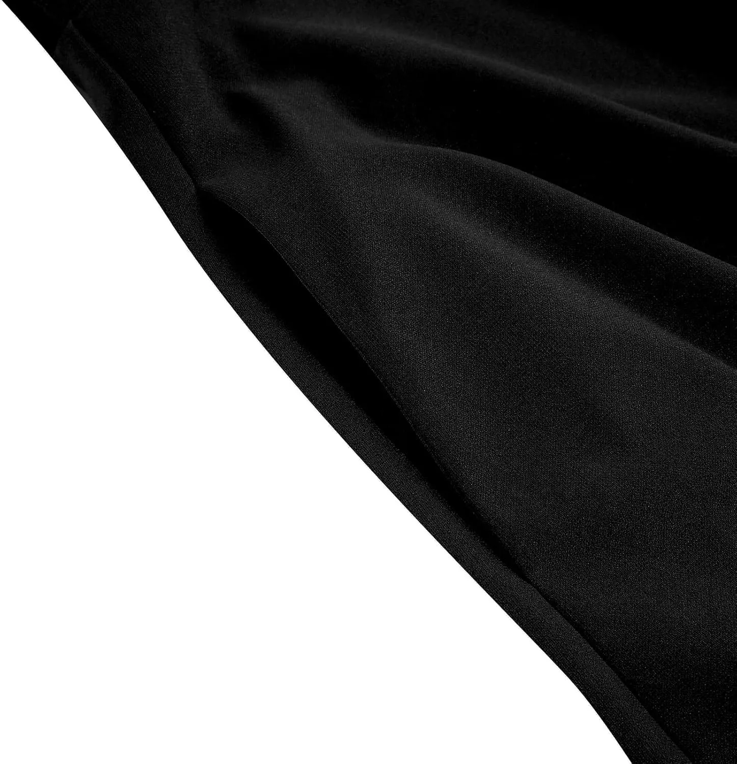Women's Vintage Flared Skirt 1950s Belted Midi Skirt Solid A-Line Knee Length Skirts with Pockets