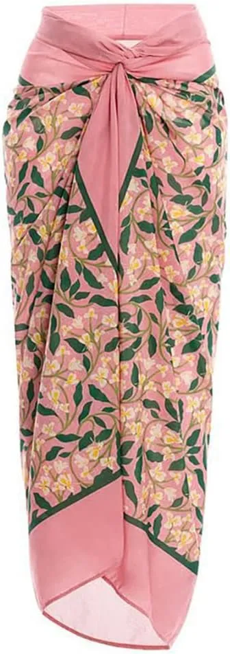 Women's Vintage Floral Print One Piece Swimsuit Ruffle Backless Swimming Suits with Movable Chest Pads