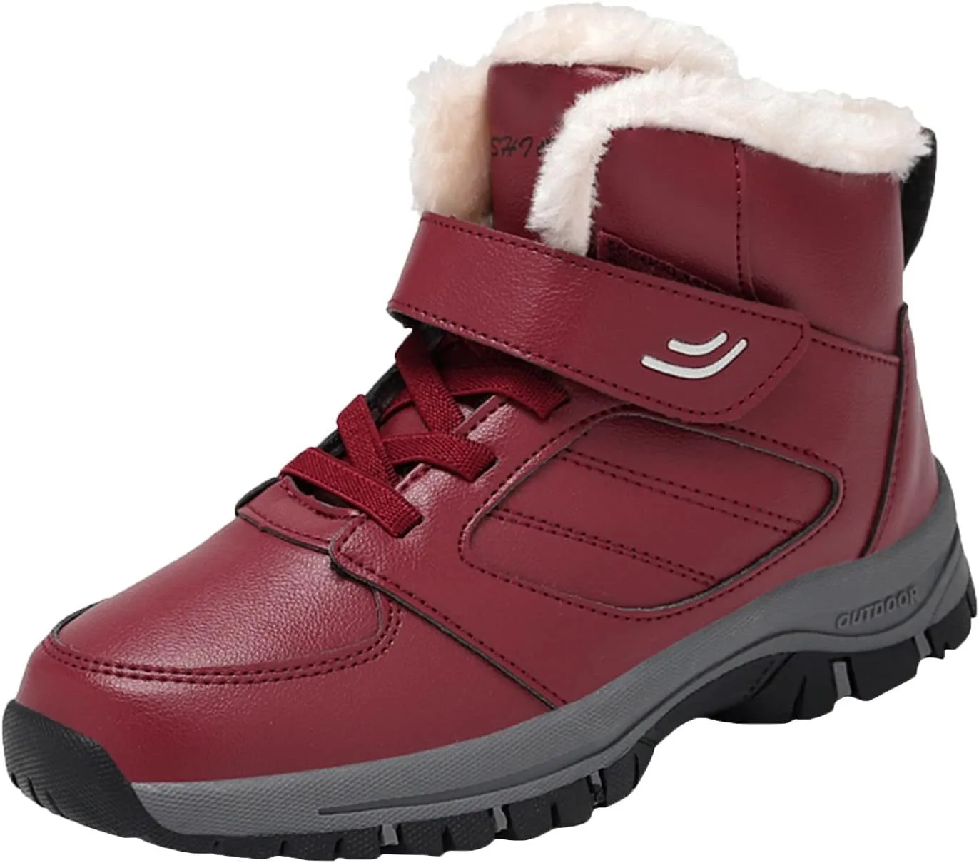 Womens Winter Snow Boots Wide Width Women Snow Boots Tall Women Winter Boots Slip on 8.5 Winter Dress Boots for Women Low Heel Botas Para Trabajo De Invierno Mujeres