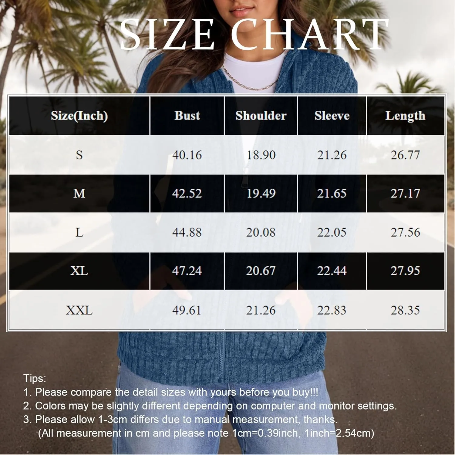 Zip Up Hoodies For Women Drawstring Lightweight Open Cardigan Jacket Fall Comfy Fuzzy Oversized Sweatshirt w/Pockets