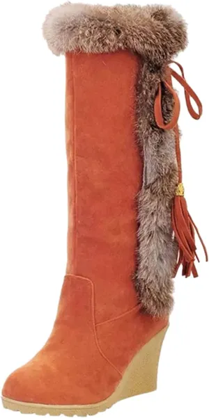 Zipper Winter Boots for Women Waterproof Snow Women's Winter Boots Waterproof Wide Width Womens Slip on Winter Boots Ankle Wide Snow Boots for Women Wide Width Botas De Trabajo En La Nieve Para Mujer